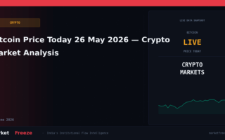 Bitcoin Price Today 26 May 2026 — Crypto Market Analysis