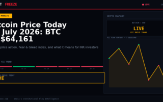 Bitcoin Price Today 16 July 2026: BTC at $64,161