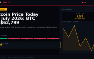 Bitcoin Price Today 17 July 2026: BTC at $62,799