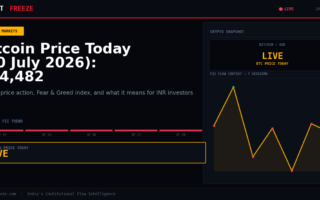 Bitcoin Price Today (20 July 2026): $64,482