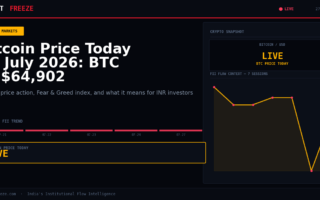 Bitcoin Price Today 27 July 2026: BTC at $64,902