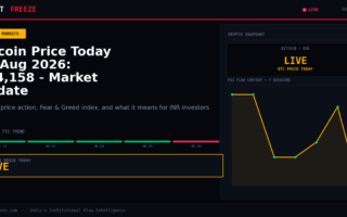 Bitcoin Price Today 06 Aug 2026: $64,158 – Market Update