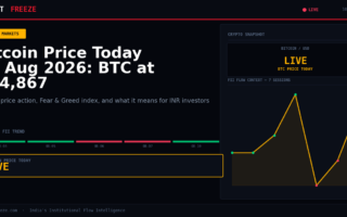 Bitcoin Price Today 10 Aug 2026: BTC at $64,867