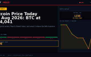 Bitcoin Price Today 18 Aug 2026: BTC at $64,041