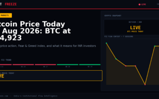 Bitcoin Price Today 19 Aug 2026: BTC at $64,923