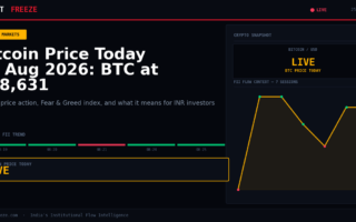 Bitcoin Price Today 25 Aug 2026: BTC at $78,631