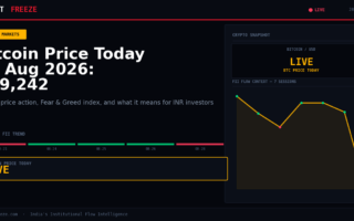 Bitcoin Price Today 28 Aug 2026: $79,242
