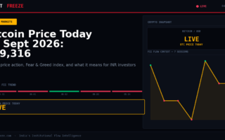 Bitcoin Price Today 04 Sept 2026: $79,316
