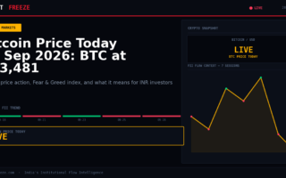 Bitcoin Price Today 28 Sep 2026: BTC at $83,481